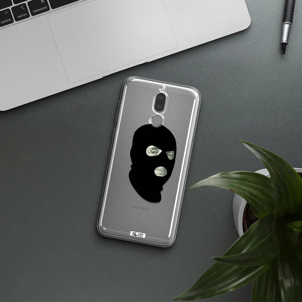 a person wearing a mask Huawei Mate 10 Lite Clear TPU Case