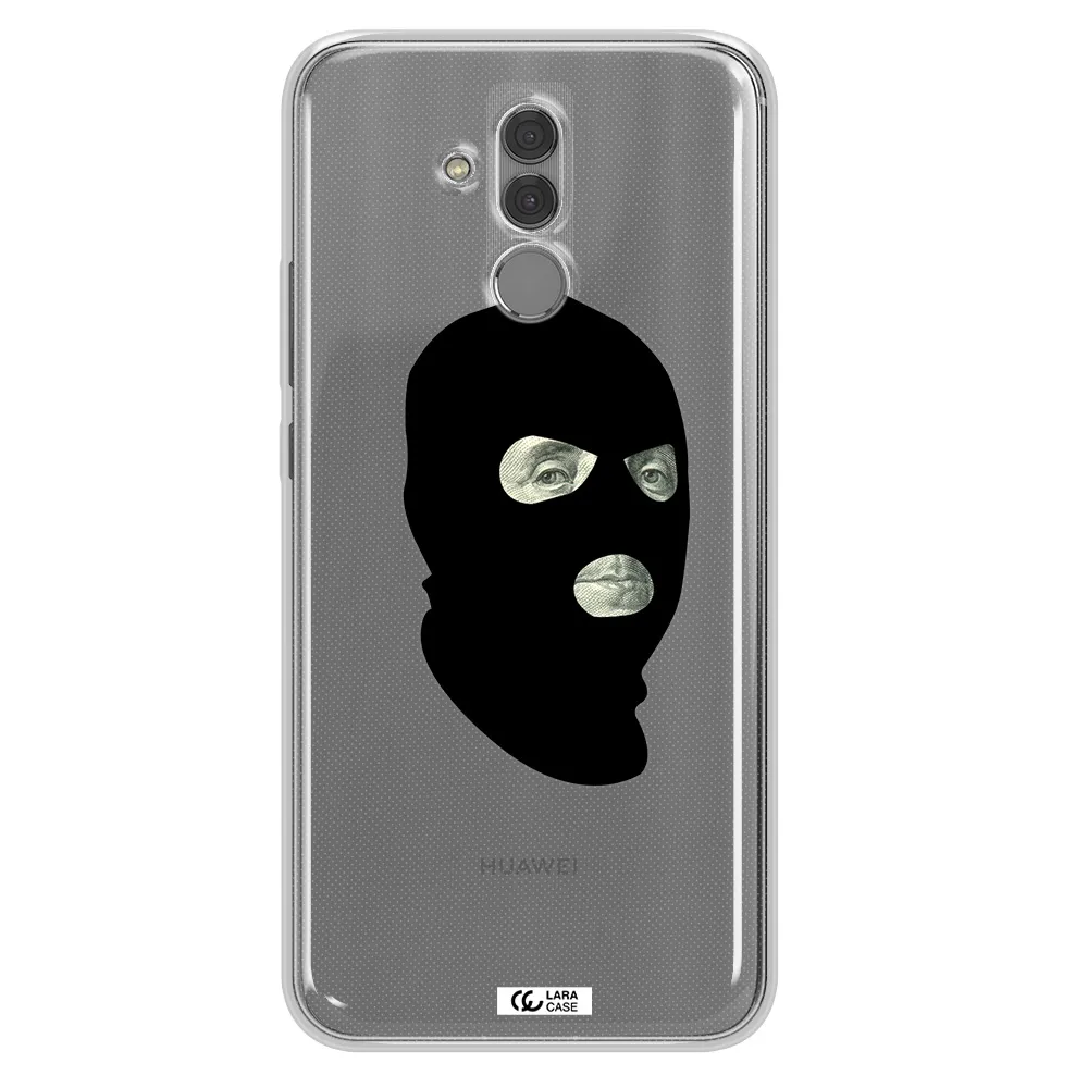 a person wearing a mask Huawei Mate 20 Lite Clear TPU Case