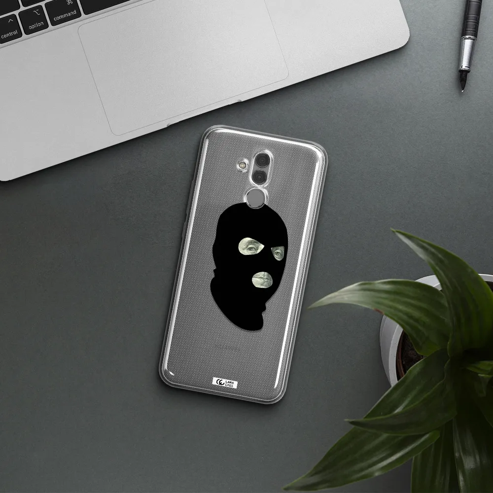 a person wearing a mask Huawei Mate 20 Lite Clear TPU Case