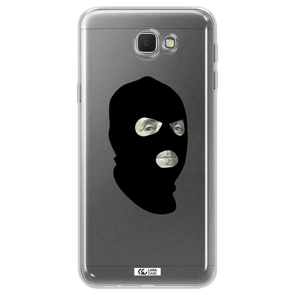 a person wearing a mask Samsung J5 Prime Clear TPU Case