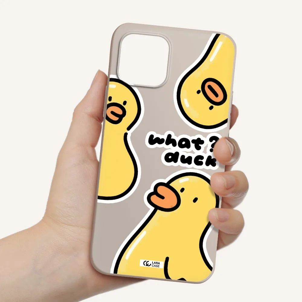a group of yellow ducks Apple iPhone 12 Silicone Stone Case