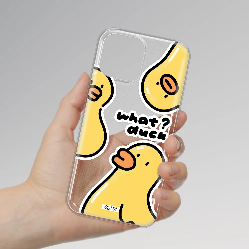 a group of yellow ducks Apple iPhone 13 Pro Clear TPU Case