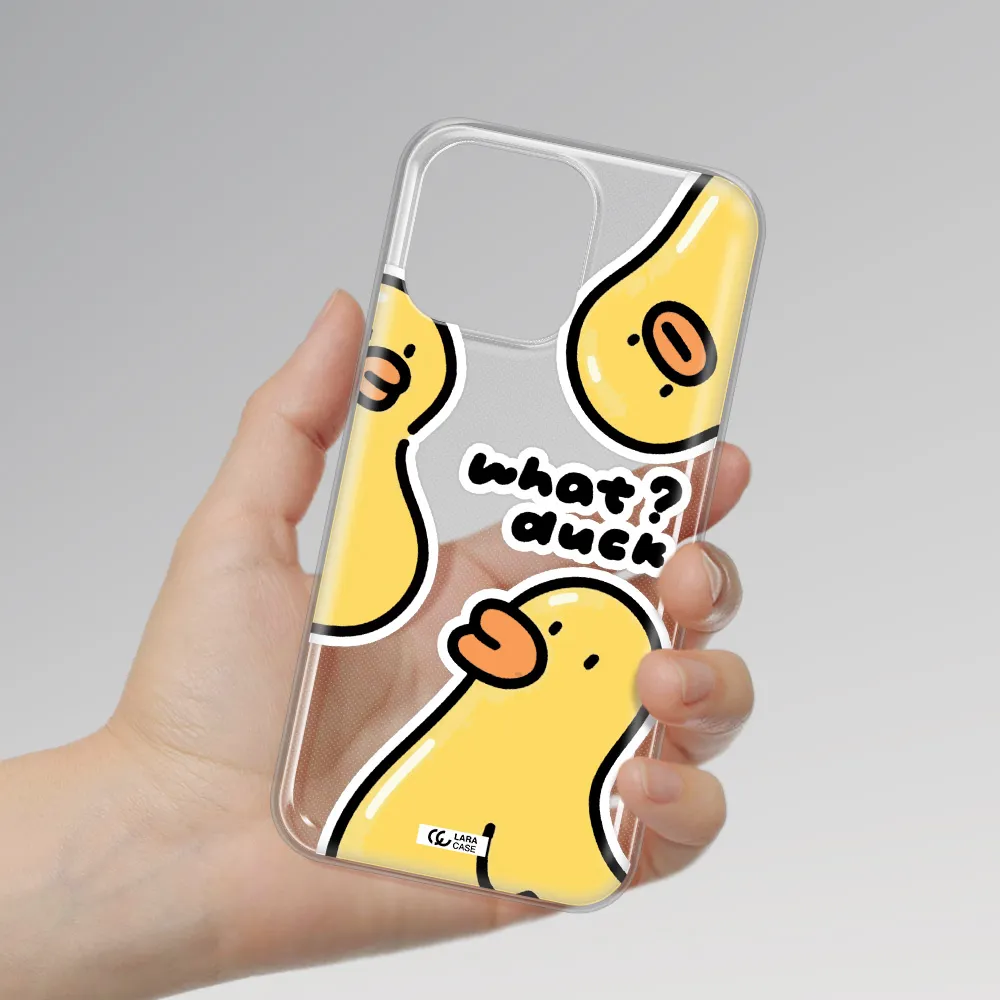 a group of yellow ducks Apple iPhone 14 pro max Clear TPU Case