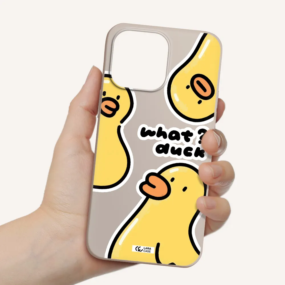 a group of yellow ducks Apple iPhone 14 pro max Silicone Stone Case