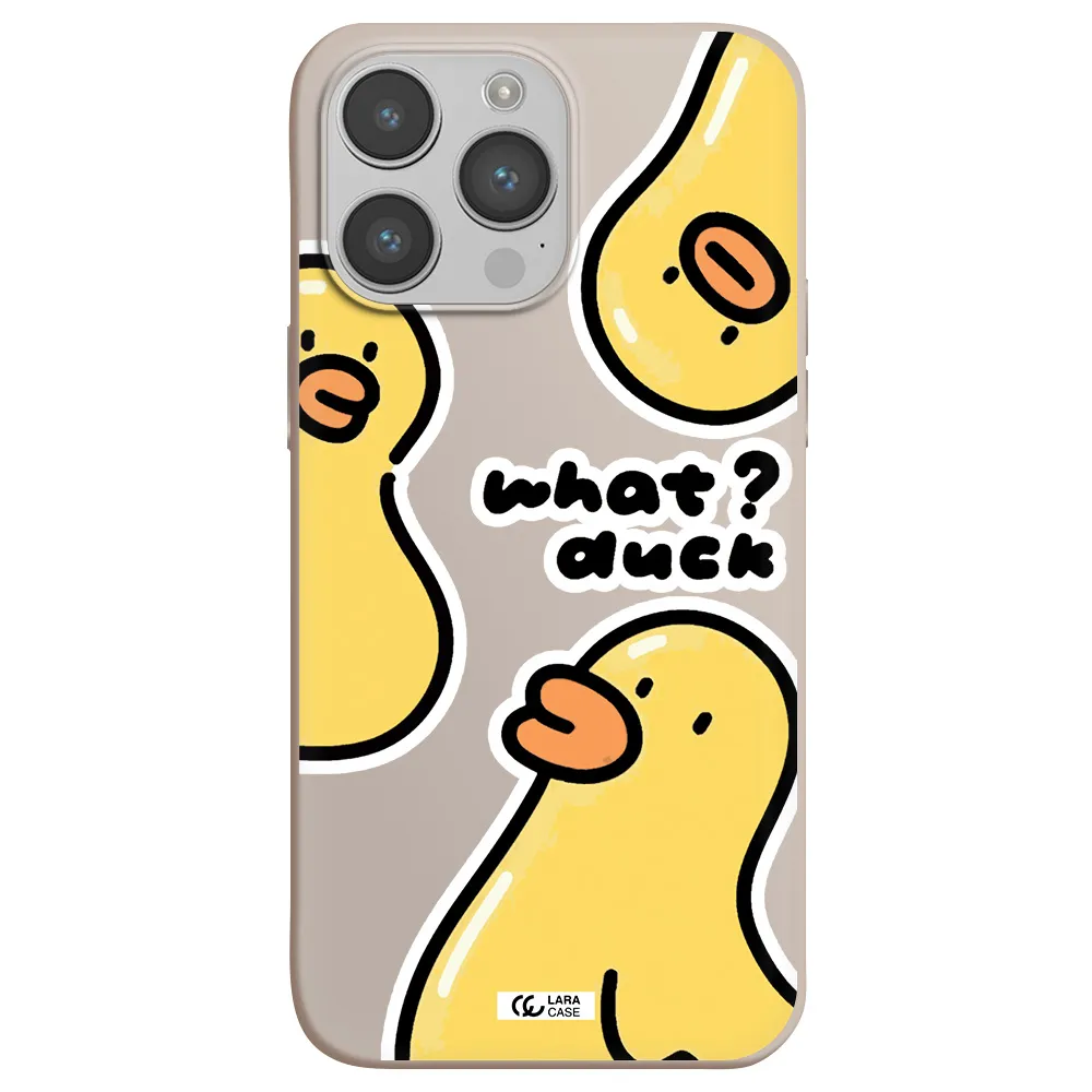 a group of yellow ducks Apple iPhone 14 pro Silicone Stone Case