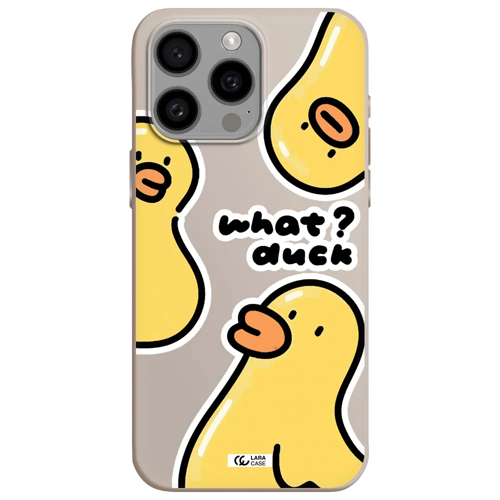 a group of yellow ducks Apple Iphone 15 Pro max Silicone Stone Case