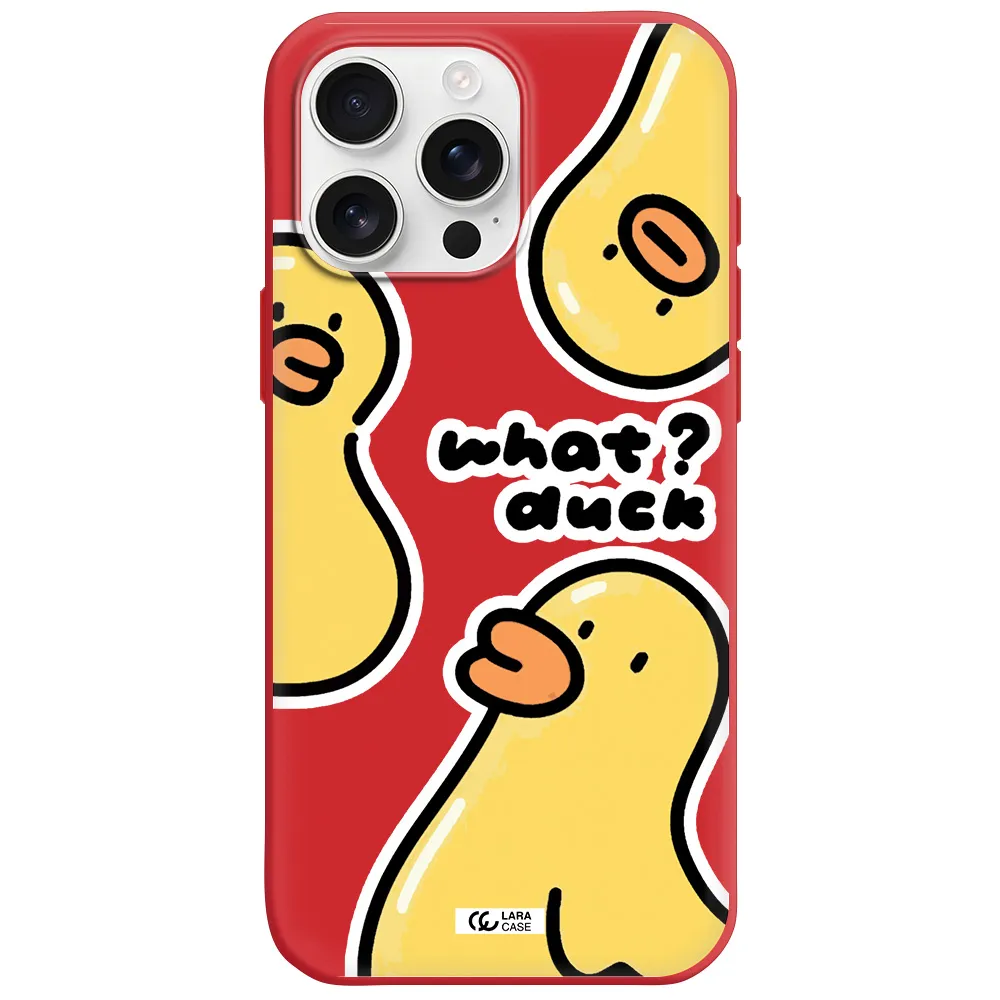 A Group Of Yellow Ducks Apple Iphone 16 Pro Max Silicone Stone Case
