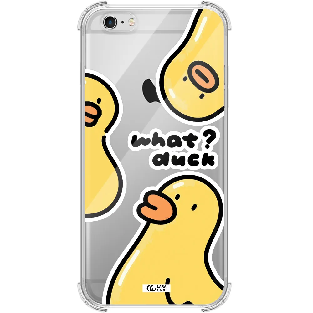 a group of yellow ducks Apple iPhone 6 s plus Clear PC Case
