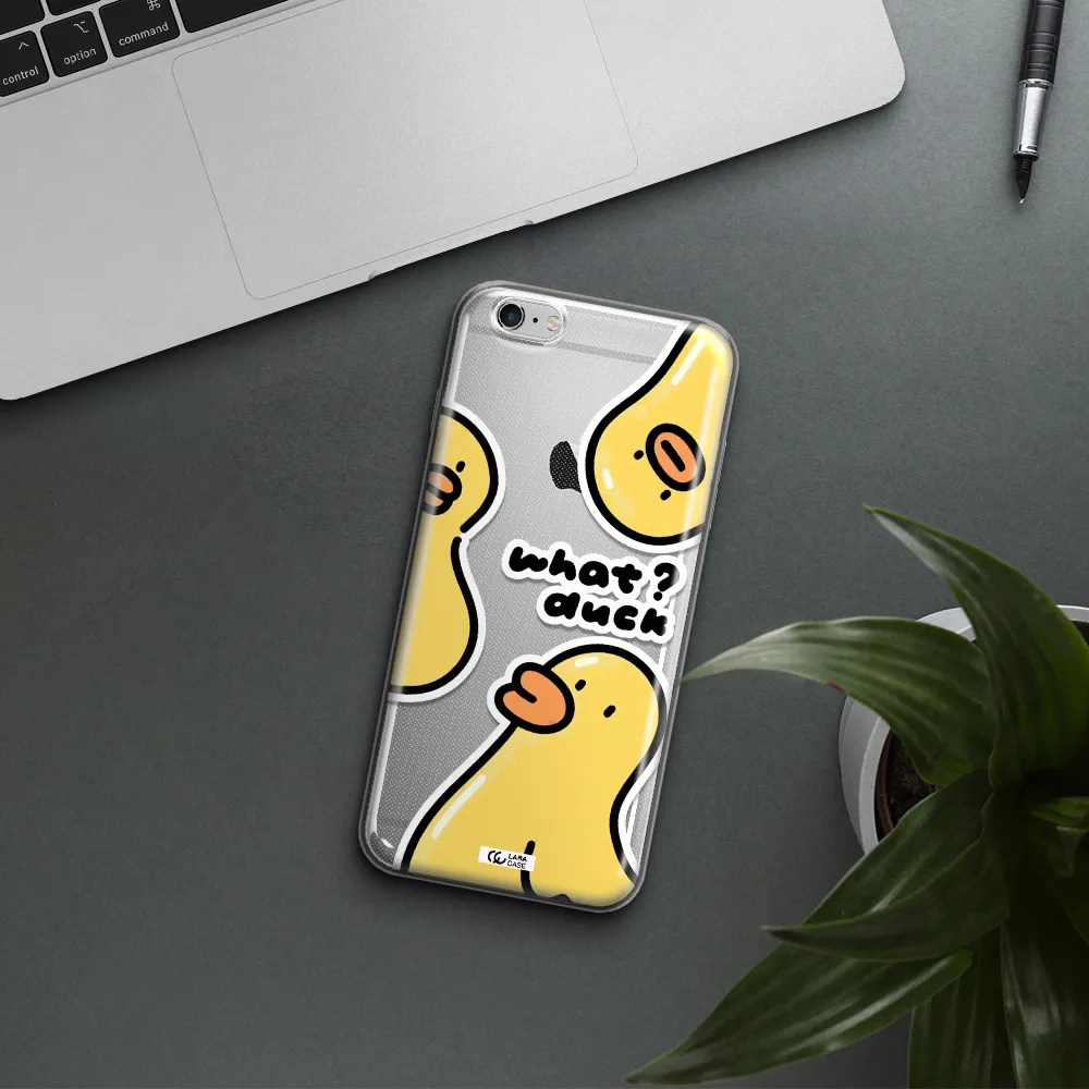 a group of yellow ducks Apple iPhone 6 s plus Clear TPU Case