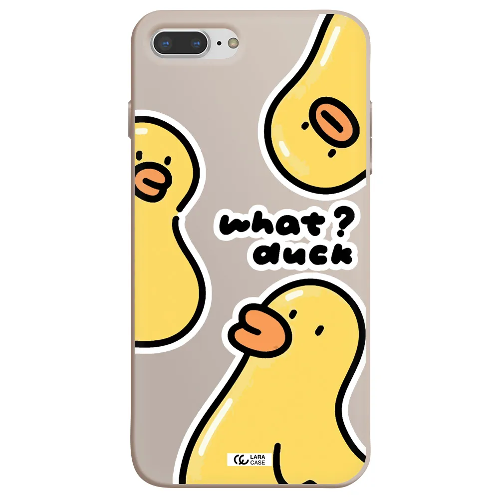 a group of yellow ducks Apple iPhone 7 plus Silicone Stone Case