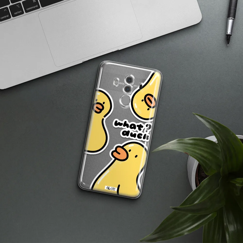 a group of yellow ducks Huawei Mate 10 Pro Clear TPU Case