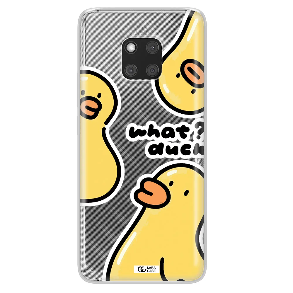 a group of yellow ducks Huawei Mate 20 Pro Clear TPU Case