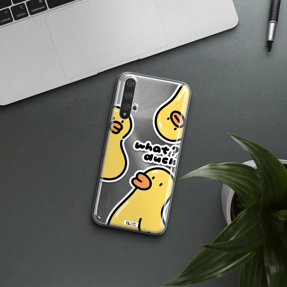 a group of yellow ducks Huawei Nova 5t Clear TPU Case