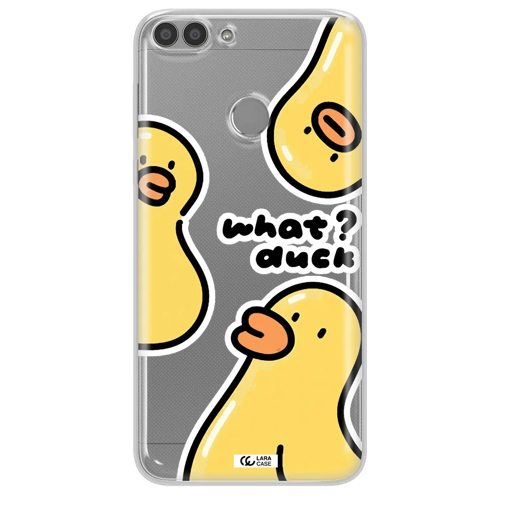 a group of yellow ducks Huawei P Smart 2017 Clear TPU Case