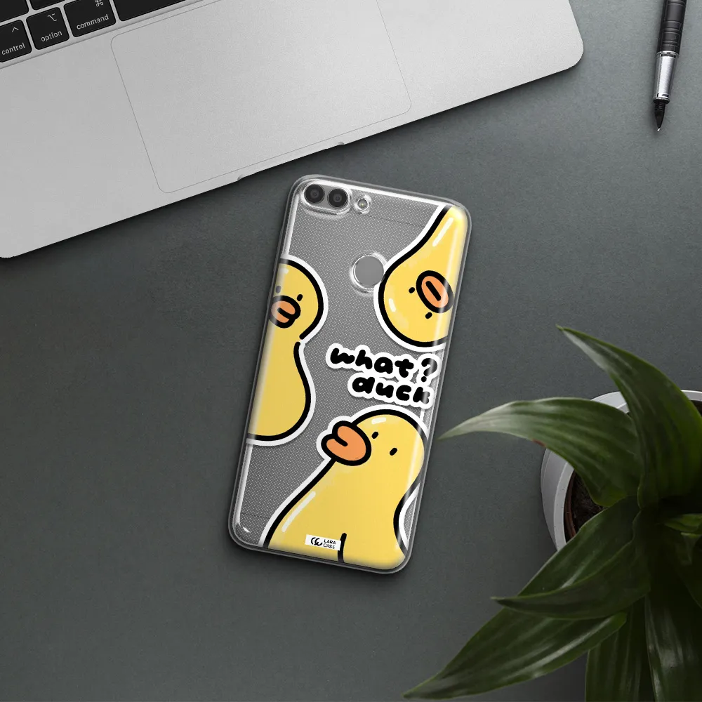 a group of yellow ducks Huawei P Smart 2017 Clear TPU Case