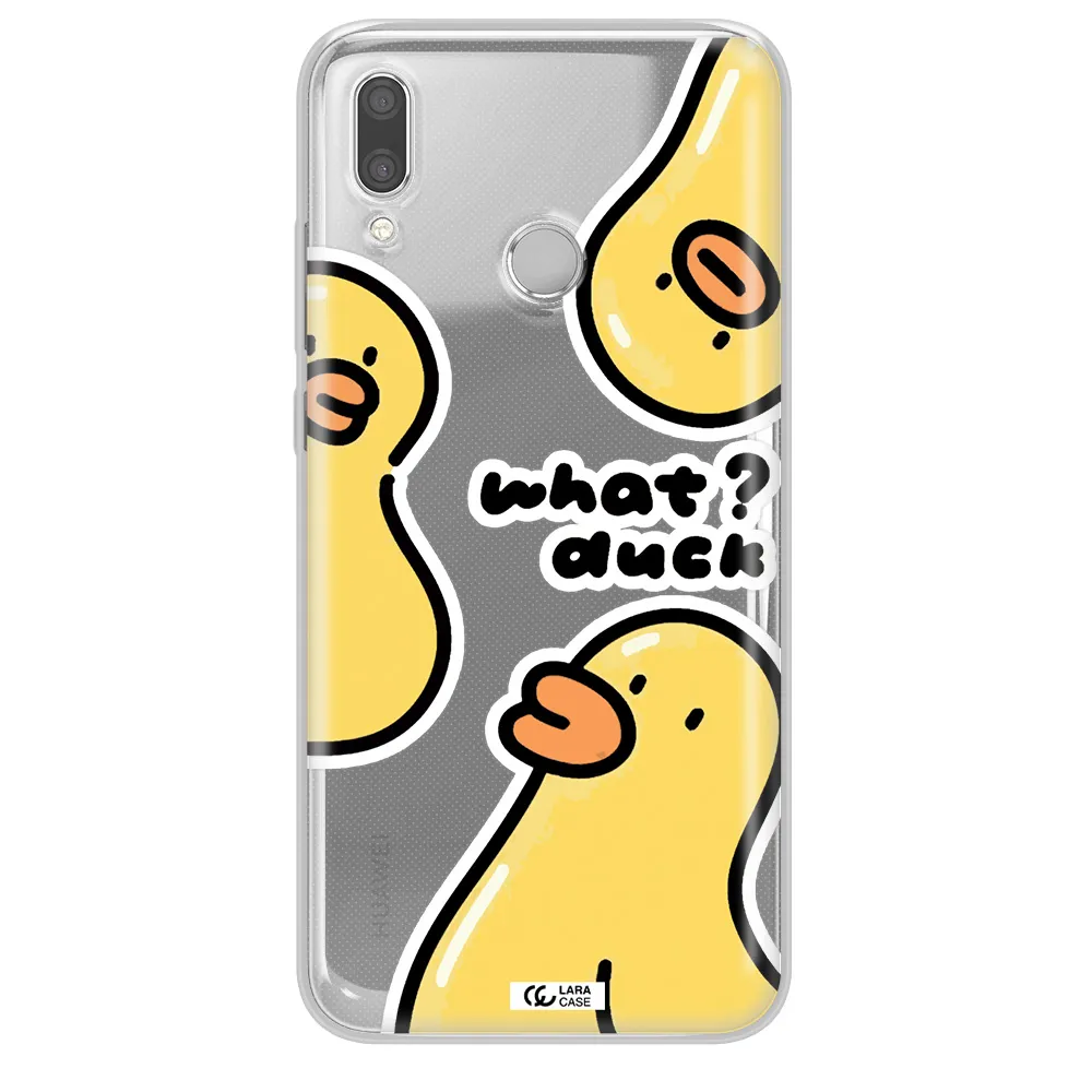 a group of yellow ducks Huawei P Smart 2019 Clear TPU Case
