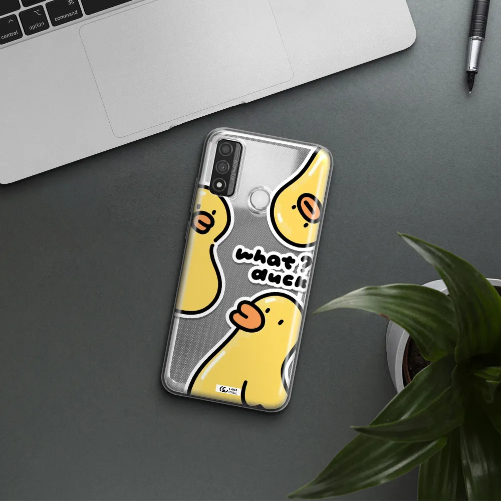 a group of yellow ducks Huawei P Smart 2020 Clear TPU Case