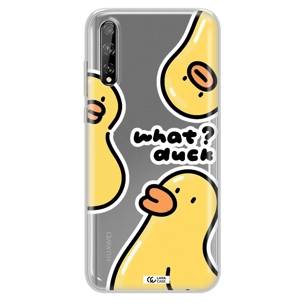 a group of yellow ducks Huawei P Smart S Clear TPU Case