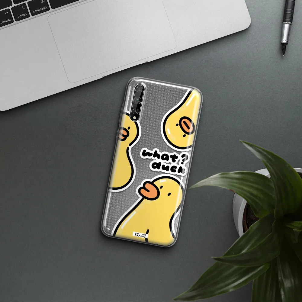 a group of yellow ducks Huawei P Smart S Clear TPU Case