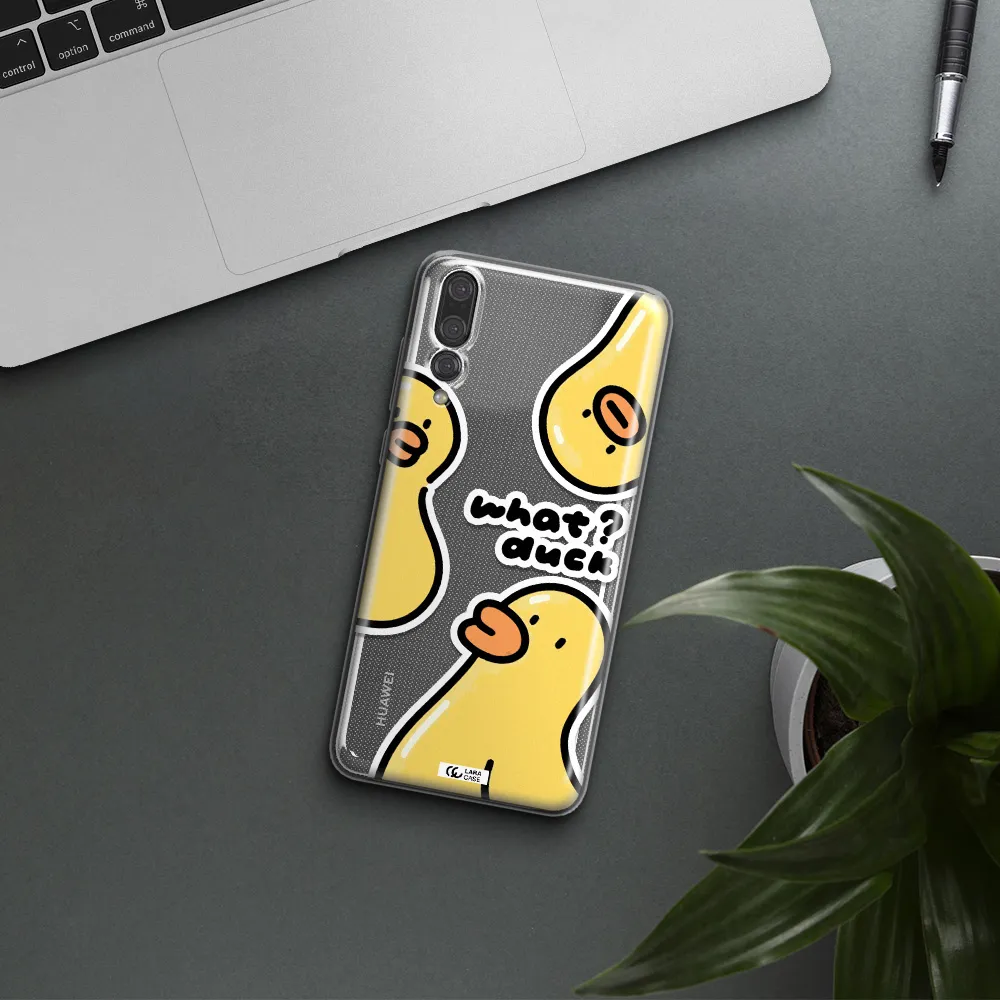 a group of yellow ducks Huawei P20 Pro Clear TPU Case