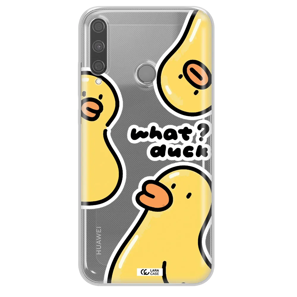 a group of yellow ducks Huawei P40 Lite E Clear TPU Case