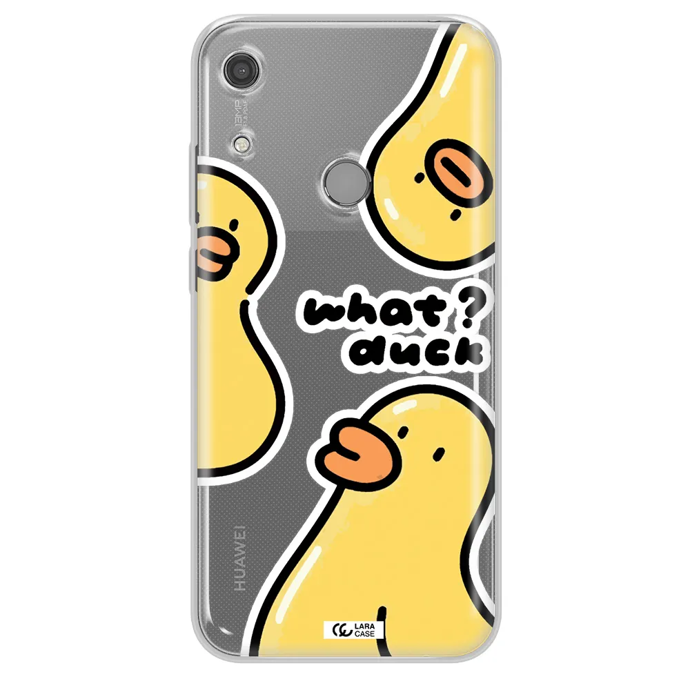 a group of yellow ducks Huawei Y6S Clear TPU Case