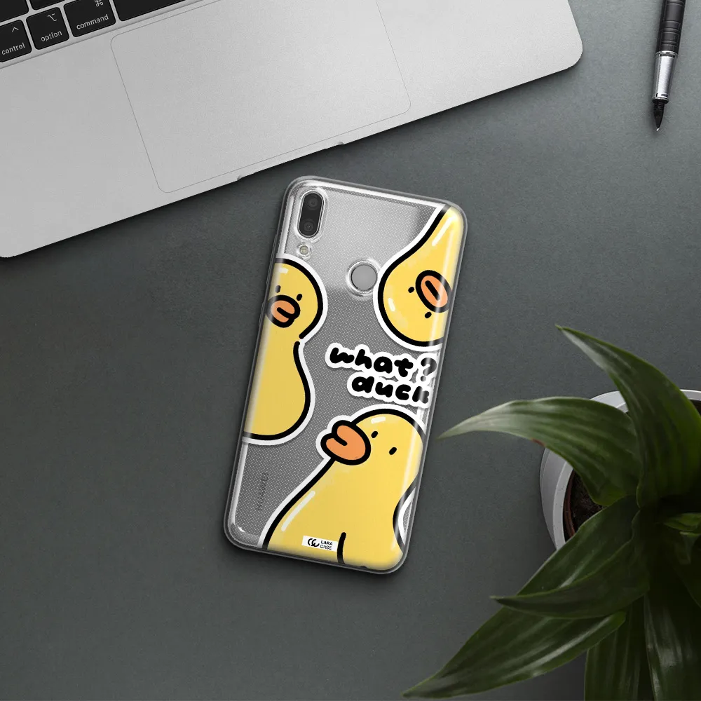 a group of yellow ducks Huawei Y9 2019 Clear TPU Case