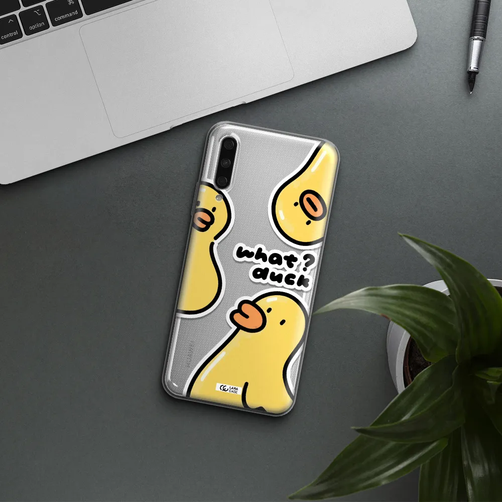 A Group Of Yellow Ducks Huawei Y9S Clear Tpu Case