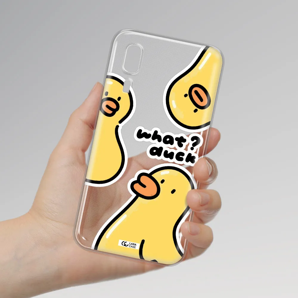 a group of yellow ducks Samsung A2 Core Clear TPU Case