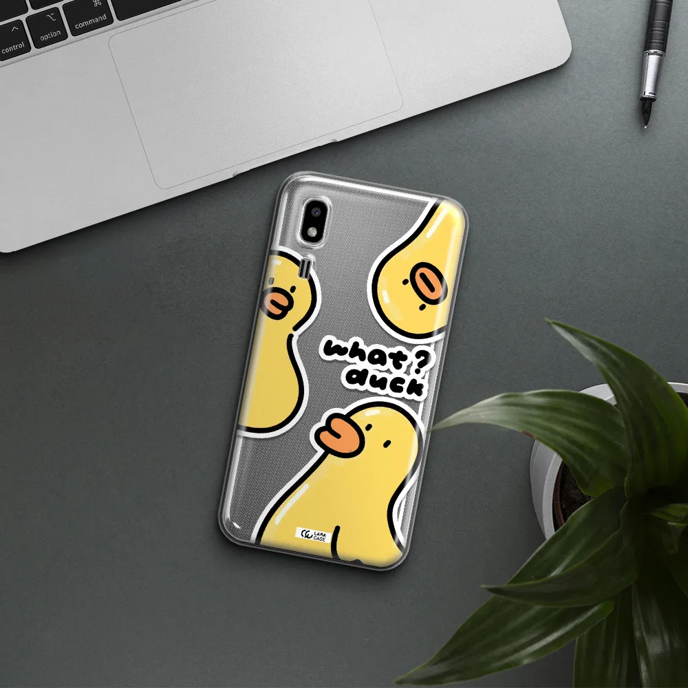 a group of yellow ducks Samsung A2 Core Clear TPU Case