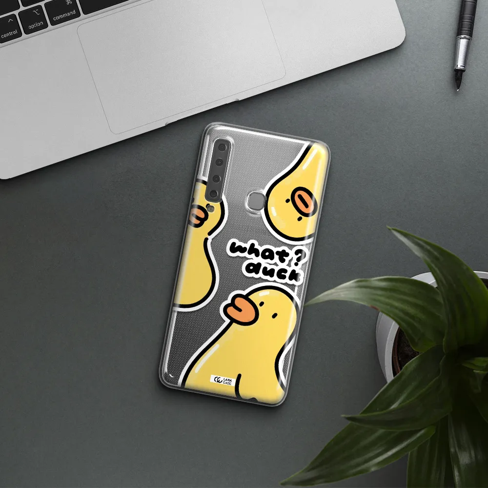 a group of yellow ducks Samsung A9 2018 Clear TPU Case