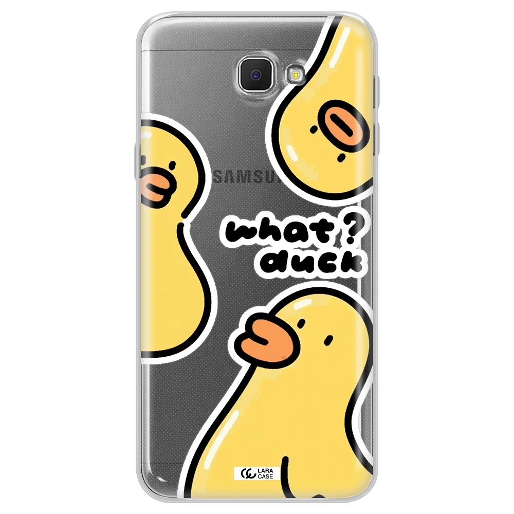 a group of yellow ducks Samsung J5 Prime Clear TPU Case