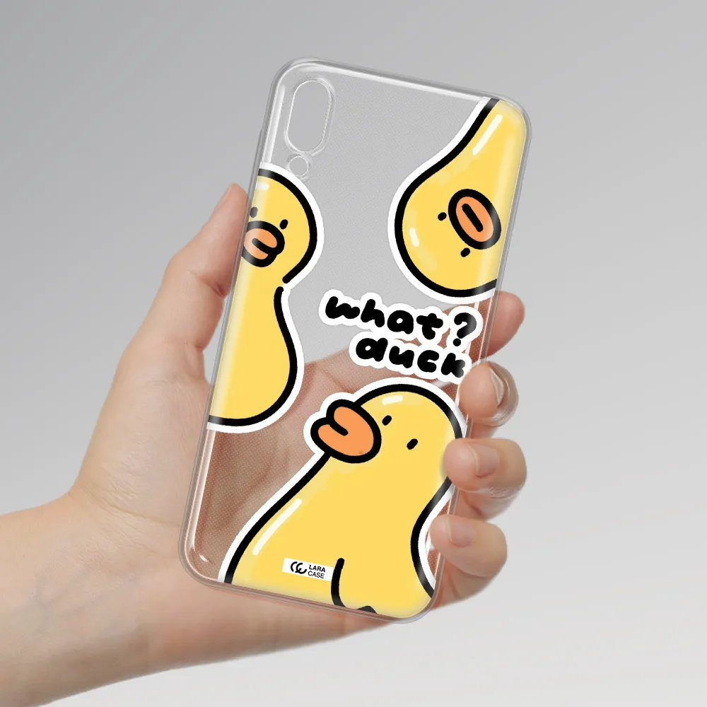 a group of yellow ducks Samsung M10 Clear TPU Case