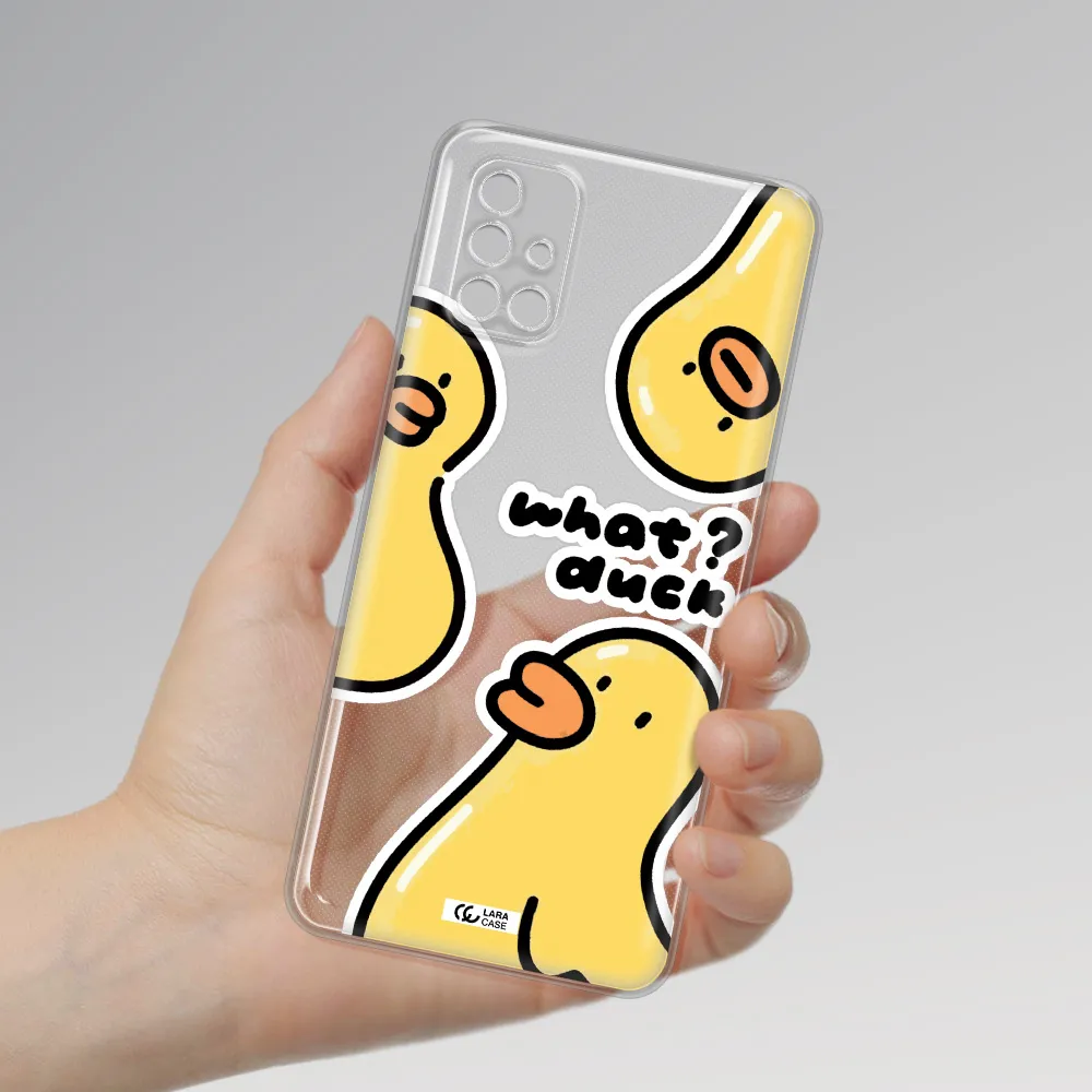 a group of yellow ducks Samsung M31S Clear TPU Case