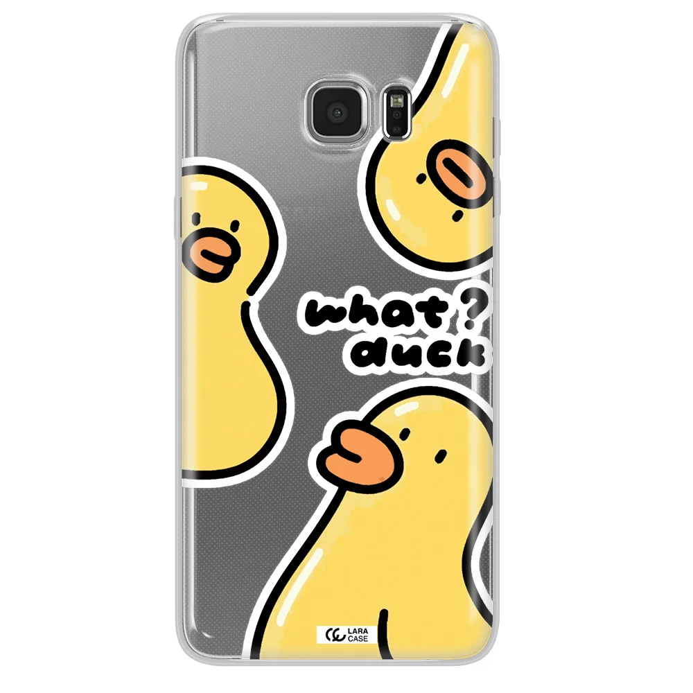 a group of yellow ducks Samsung Note 5 Clear TPU Case