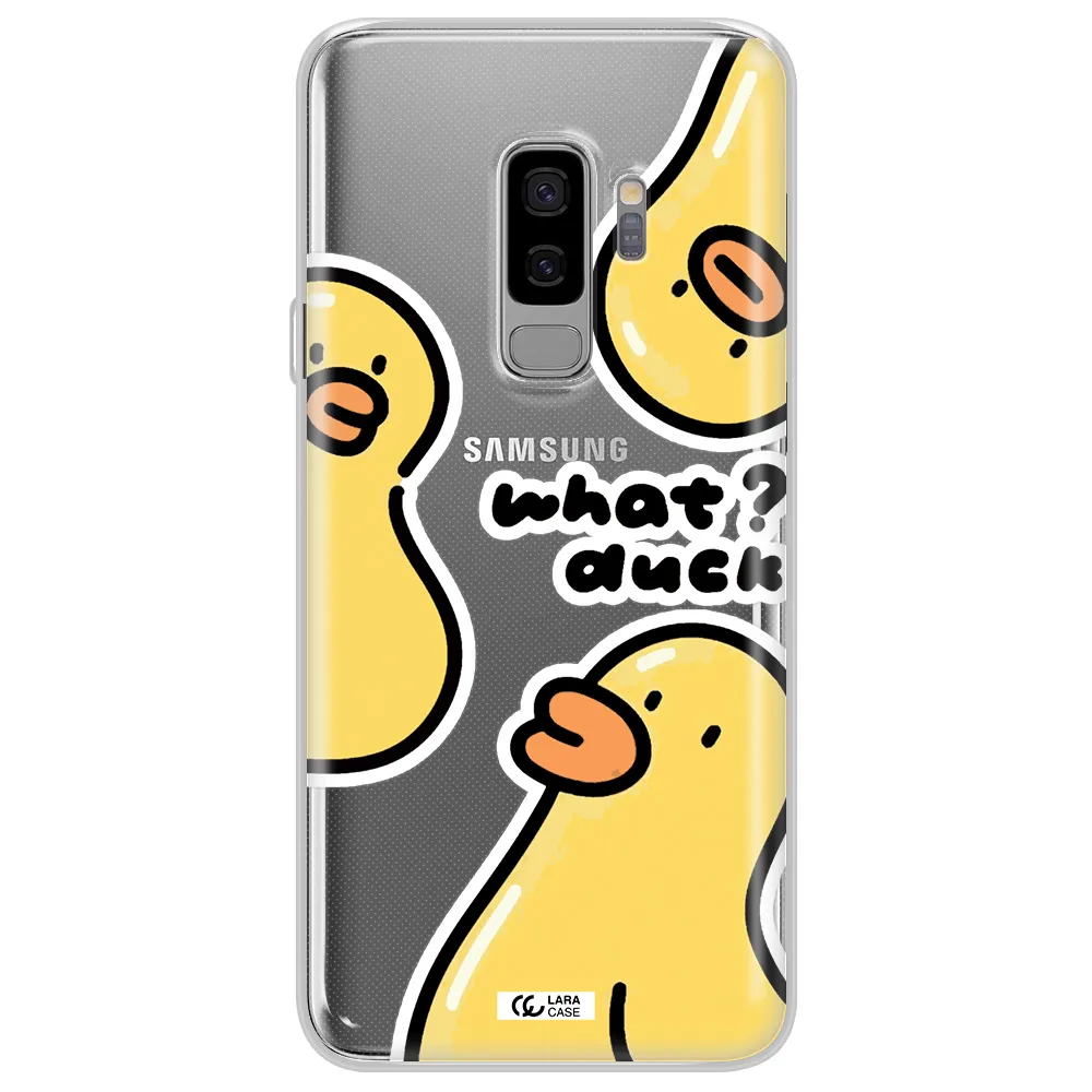 a group of yellow ducks Samsung S9 Plus Clear TPU Case