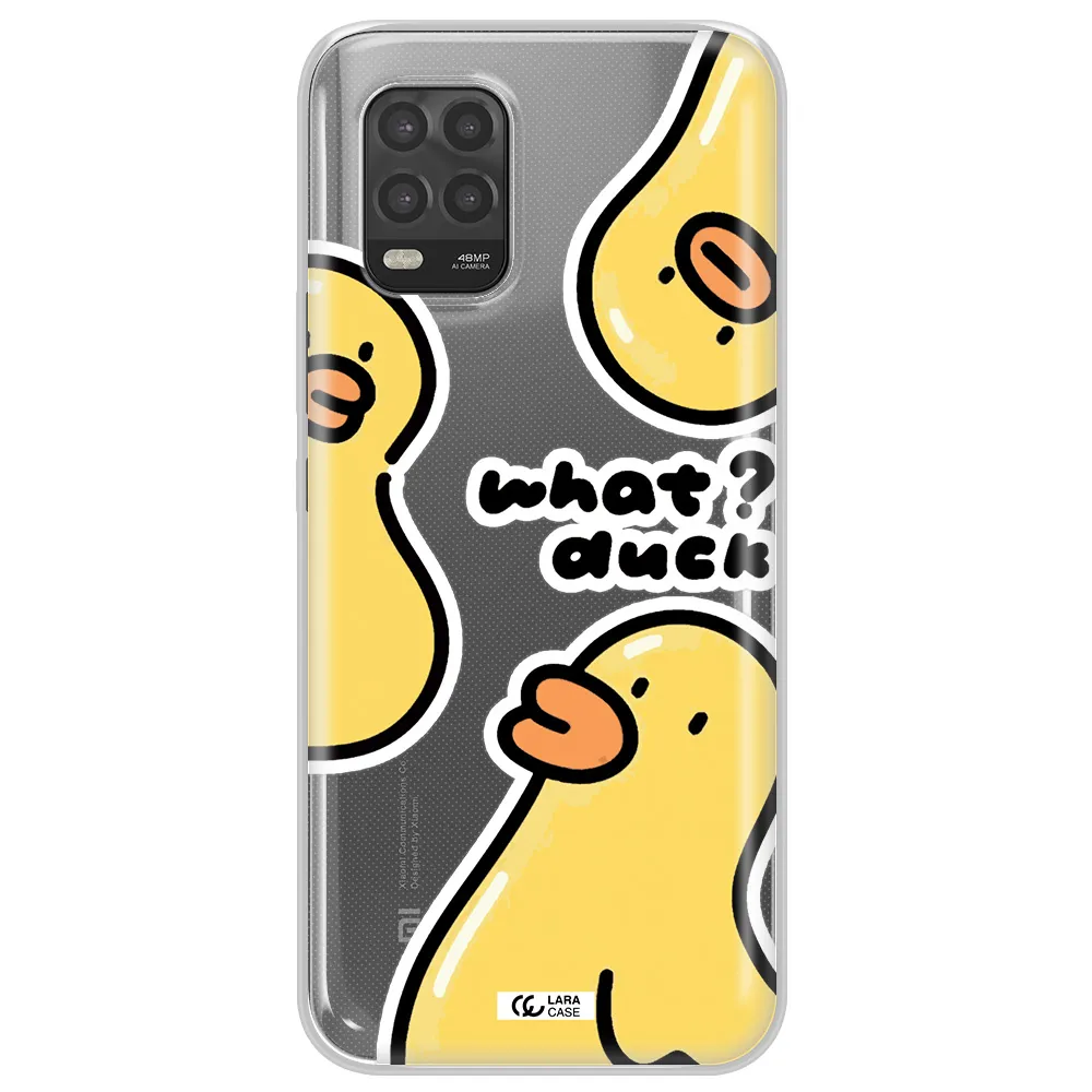 a group of yellow ducks Xiaomi Mi 10 Lite Clear TPU Case