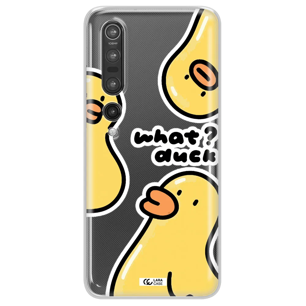 a group of yellow ducks Xiaomi Mi 10 Pro Clear TPU Case