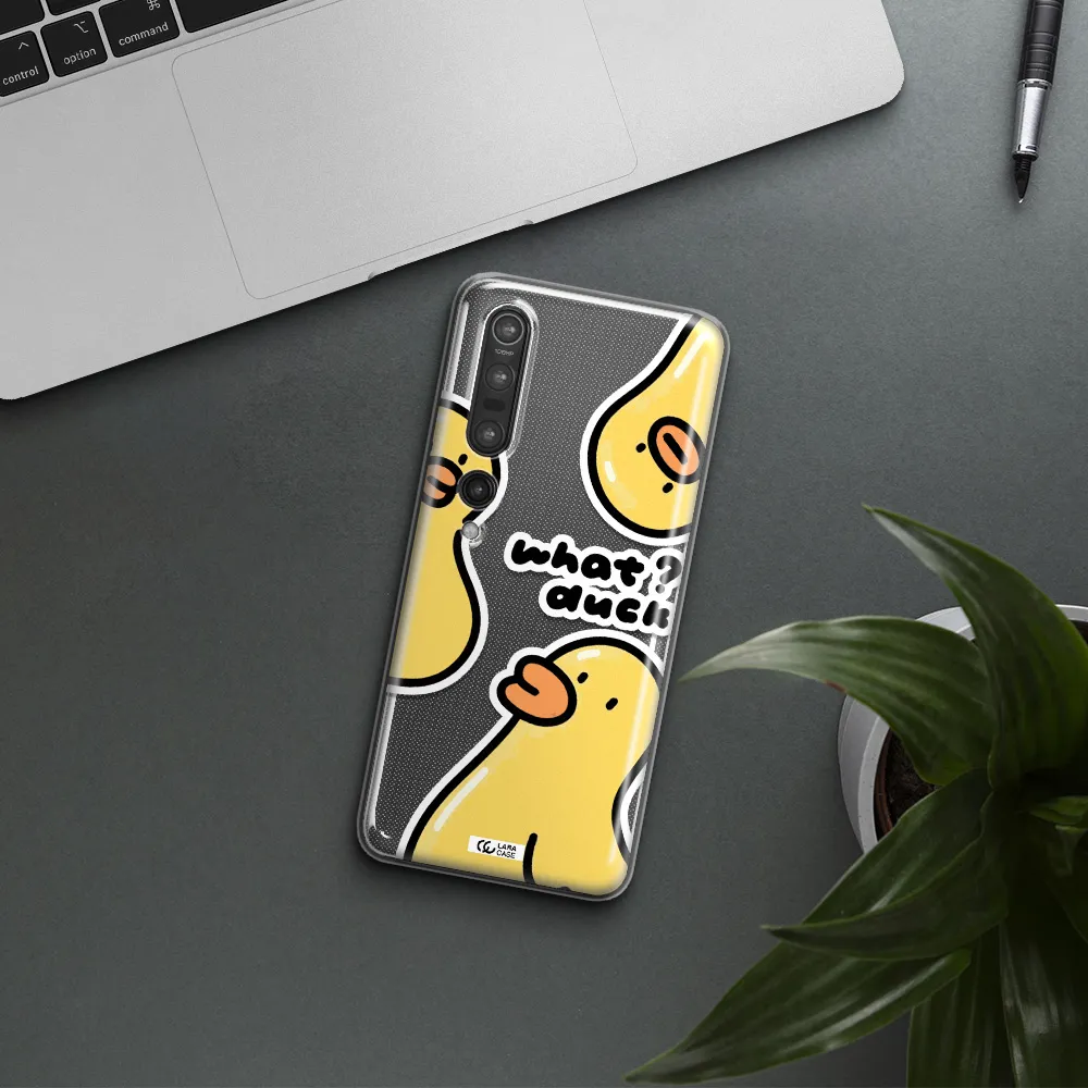 a group of yellow ducks Xiaomi Mi 10 Pro Clear TPU Case