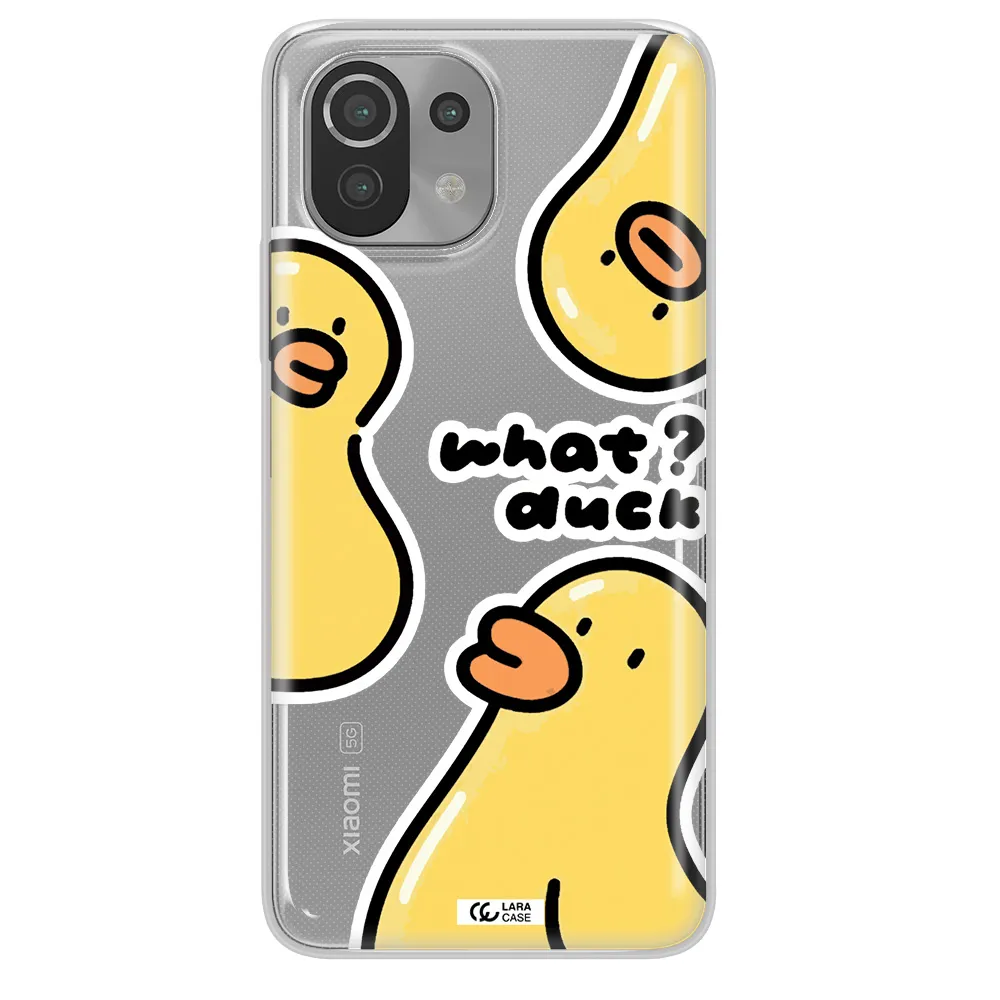 a group of yellow ducks Xiaomi Mi 11 Lite Clear TPU Case