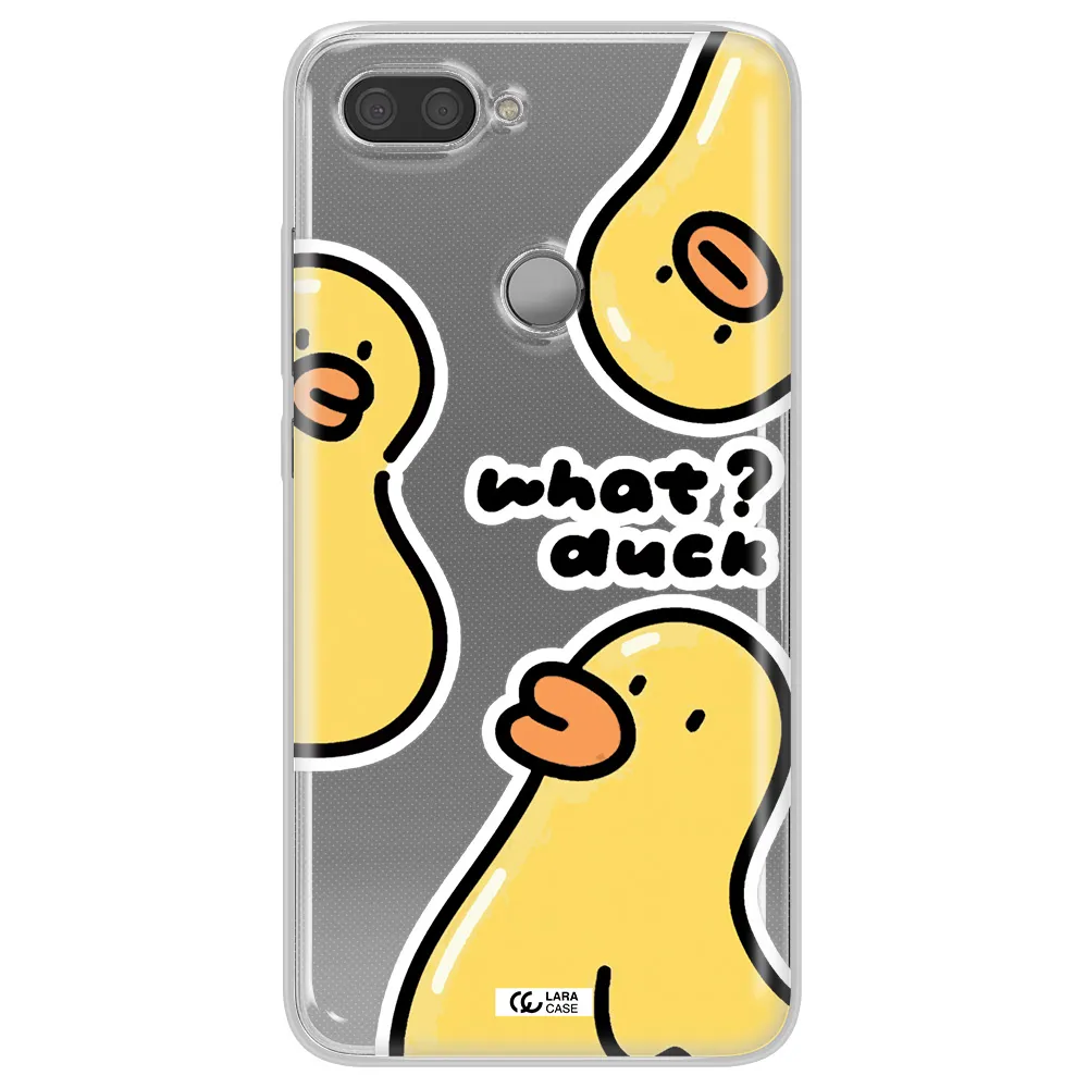a group of yellow ducks Xiaomi Mi 8 Lite Clear TPU Case