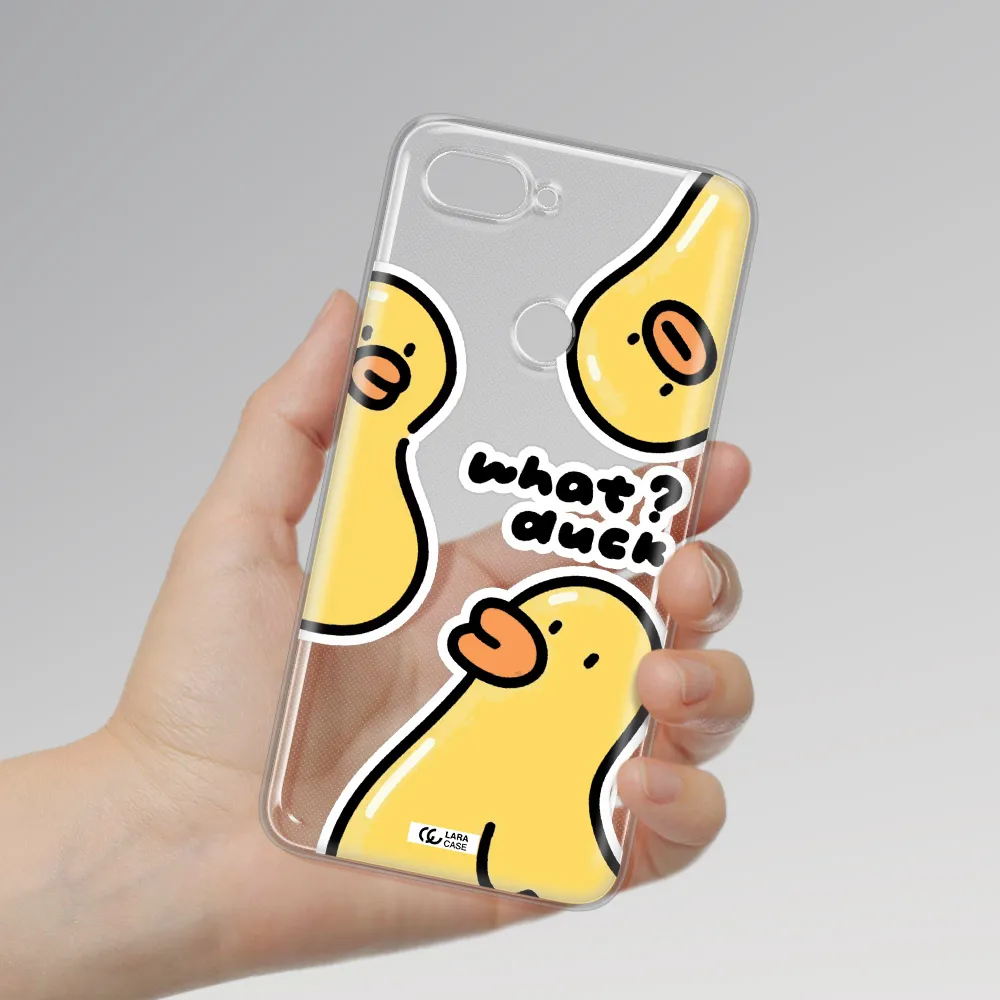 a group of yellow ducks Xiaomi Mi 8 Lite Clear TPU Case