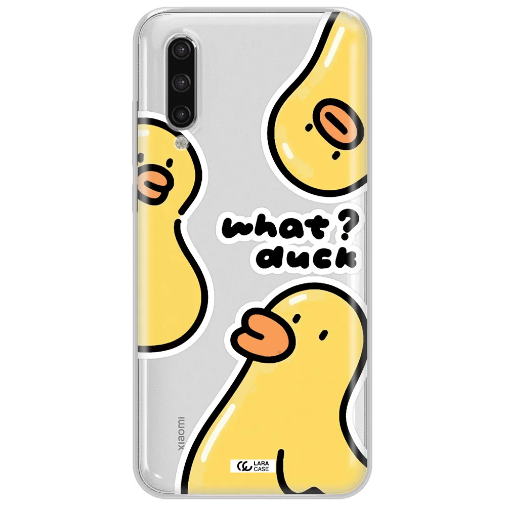 A Group Of Yellow Ducks Xiaomi Mi 9 Lite Clear Tpu Case