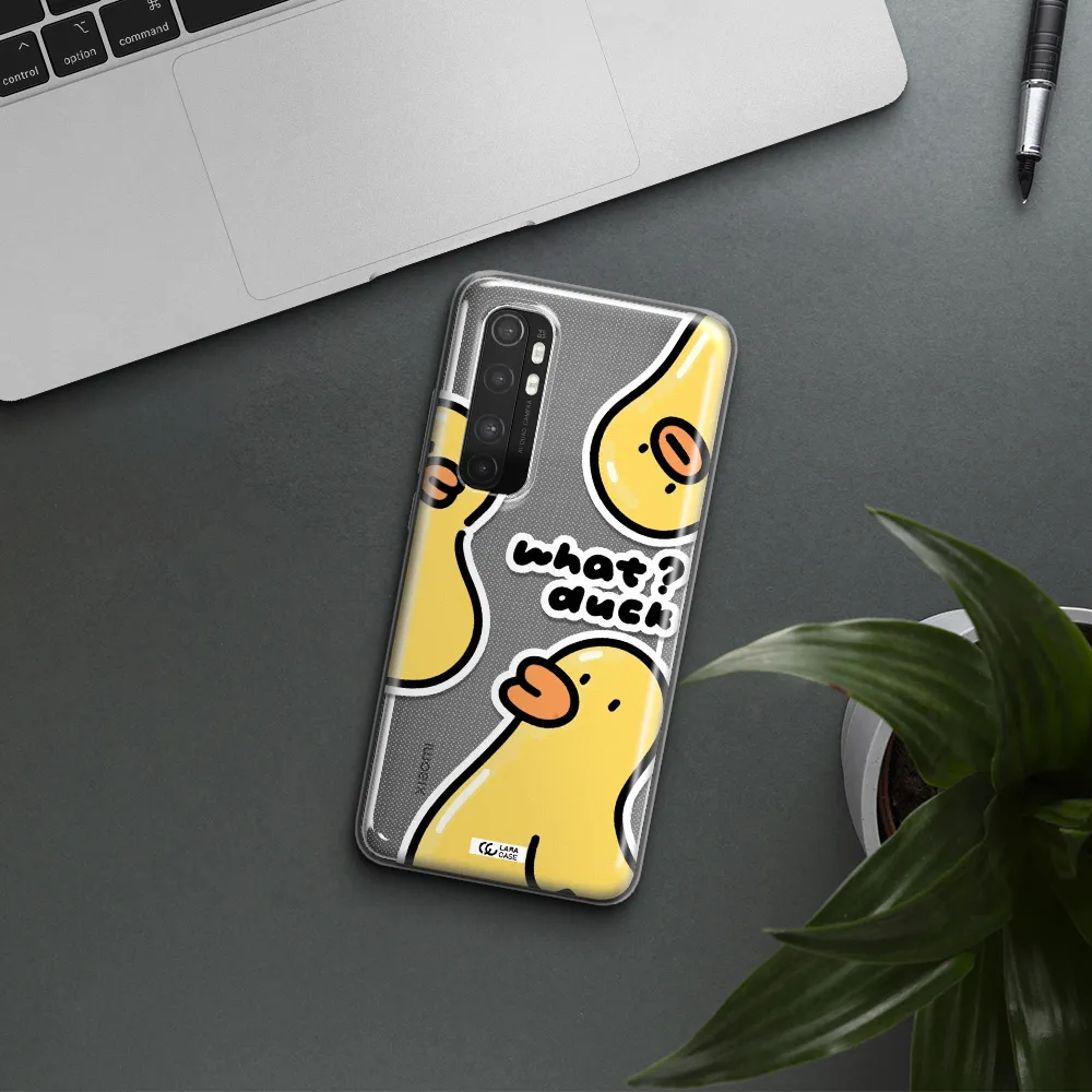 a group of yellow ducks Xiaomi Mi Note 10 Lite Clear TPU Case