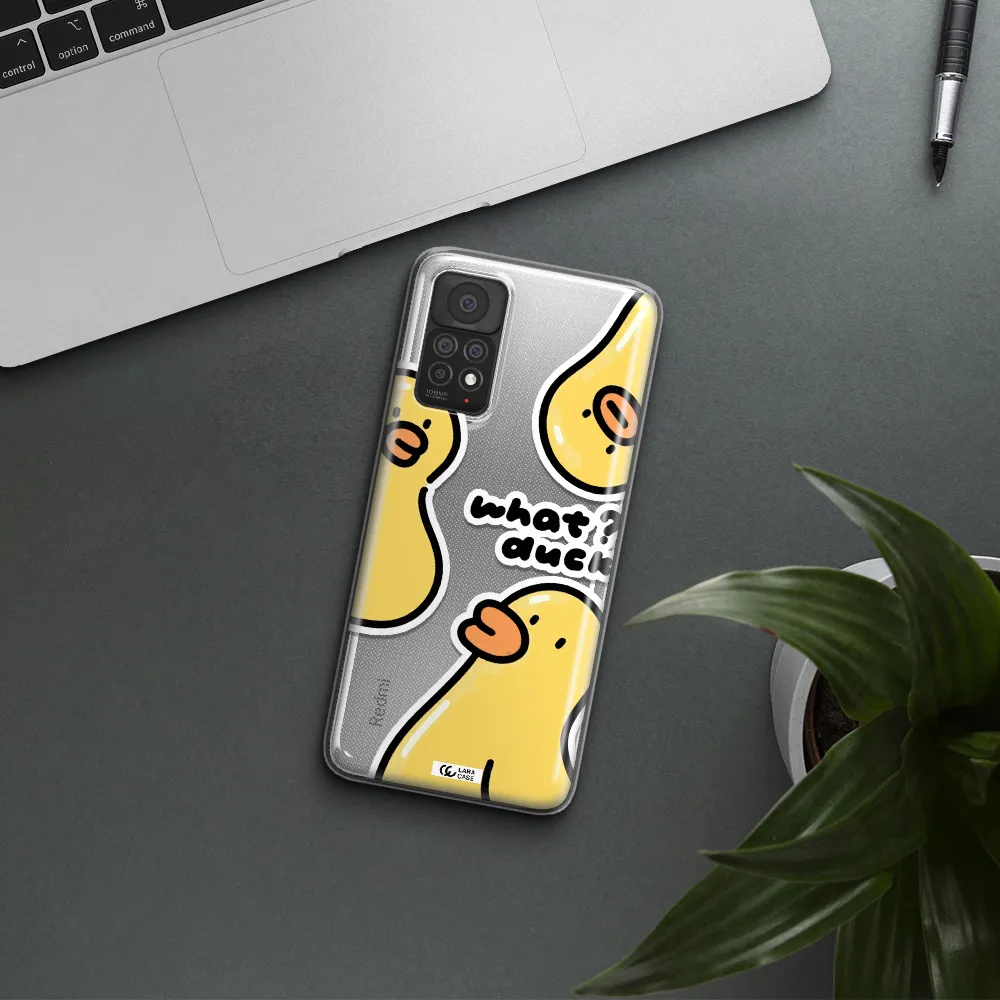 a group of yellow ducks Xiaomi Note 11 Pro Clear TPU Case