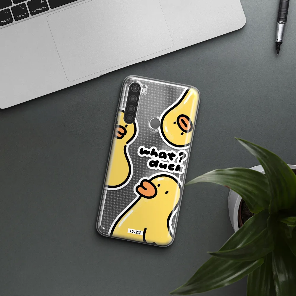 a group of yellow ducks Xiaomi Note 8 Clear TPU Case