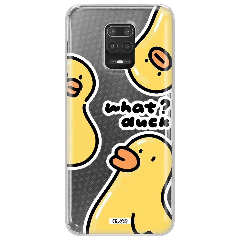 a group of yellow ducks Xiaomi Note 9S Clear TPU Case