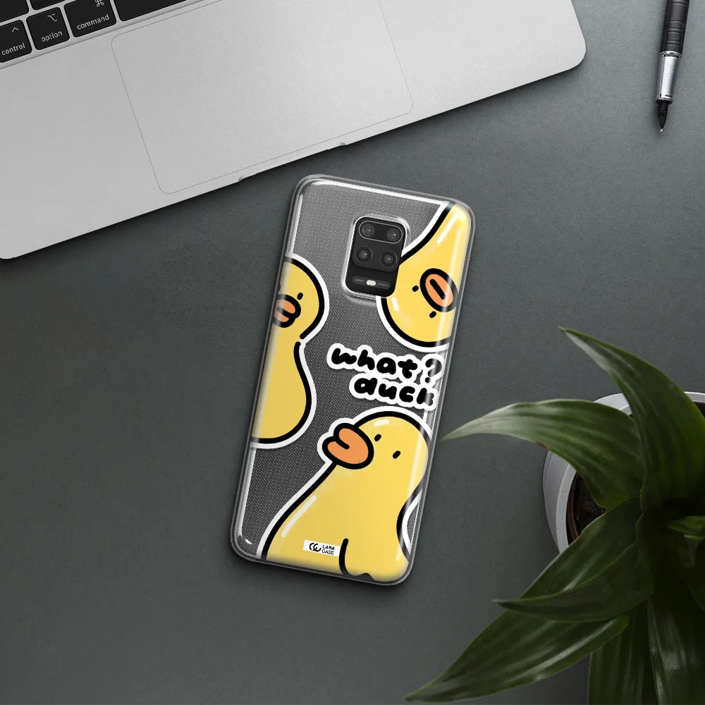 a group of yellow ducks Xiaomi Note 9S Clear TPU Case