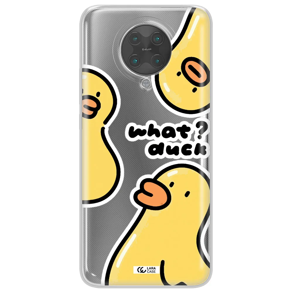 a group of yellow ducks Xiaomi Poco F2 Pro Clear TPU Case
