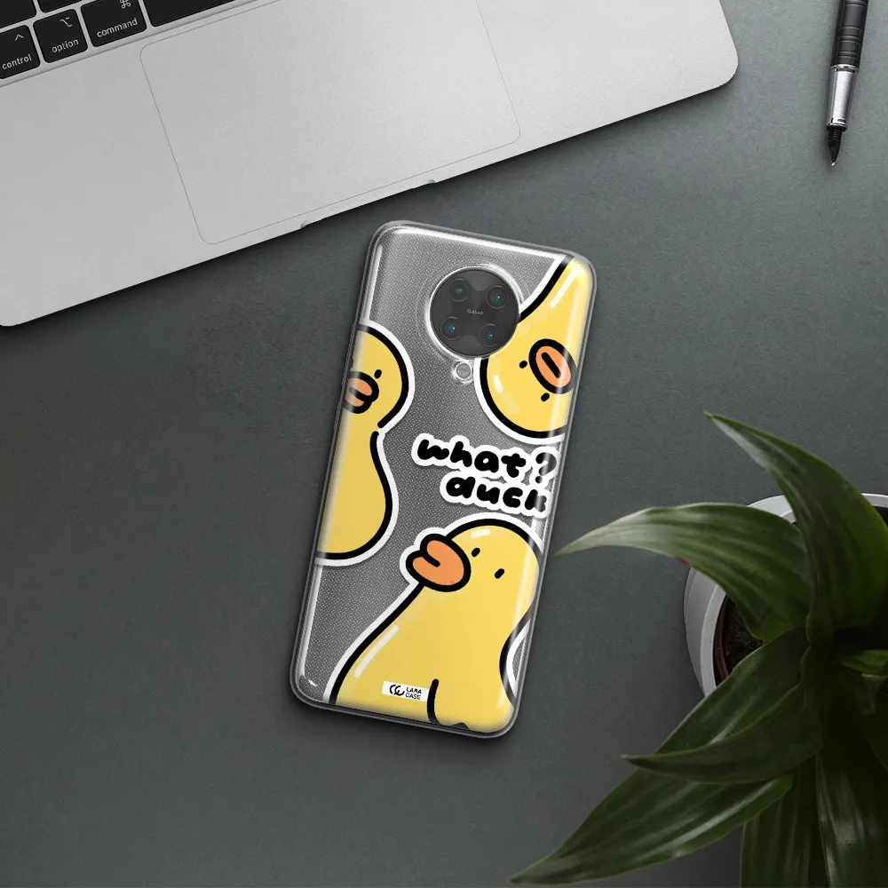 a group of yellow ducks Xiaomi Poco F2 Pro Clear TPU Case